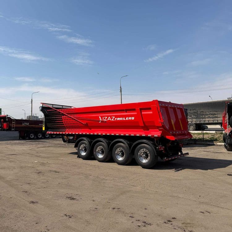 Самосвальный полуприцеп IZAZ TRAILERS 7,7 tonna — 2