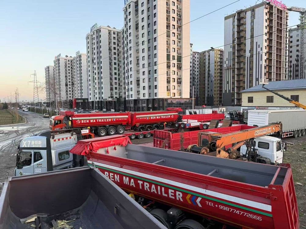 Tonar yarimtirkama, Тонар, полуприцеп 2025 yil Tarozidan o'tadi — 6
