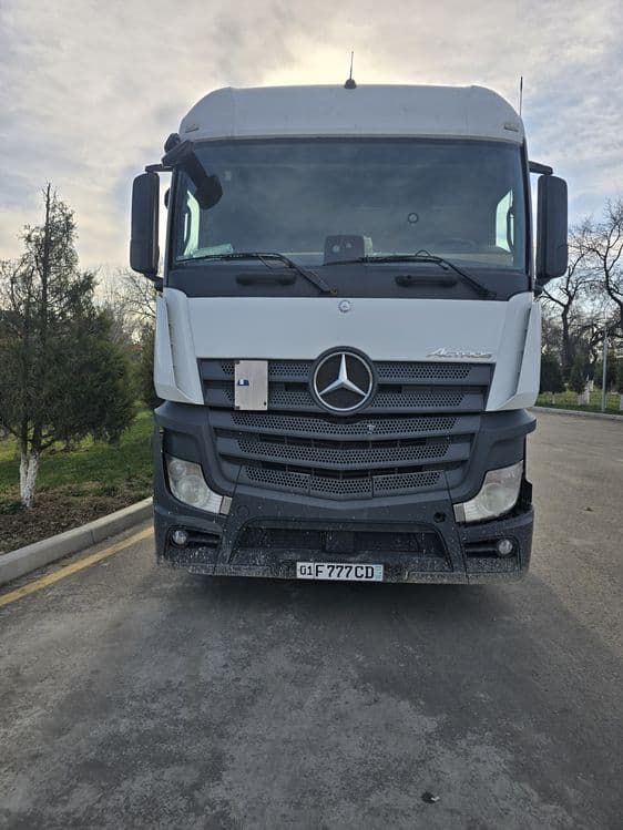 Mercedes Actros 18.45 Evro 6 Мetan  евро 6  Мега прицеп Кроне — 7