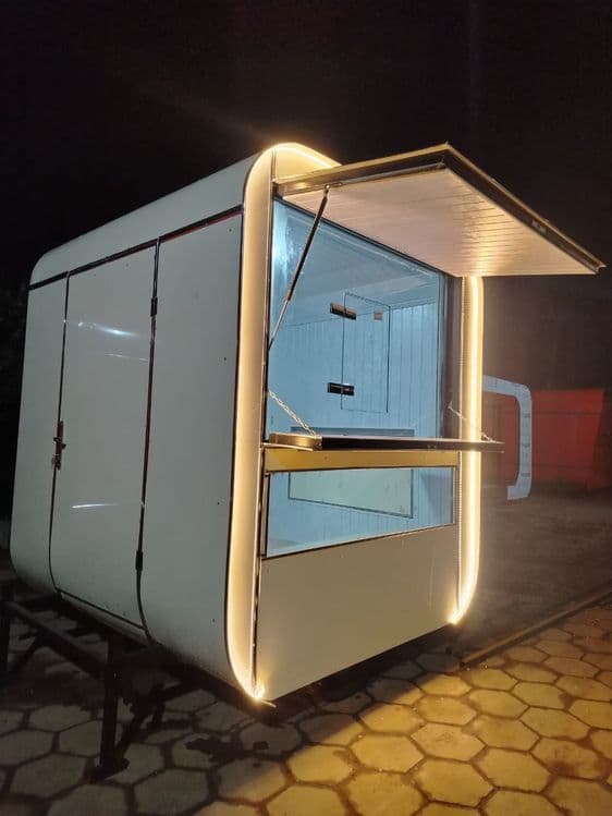 Кучма дукон, Фудтрак, бутка, Truck, Foodtruck, Фургон Прицеп — 1
