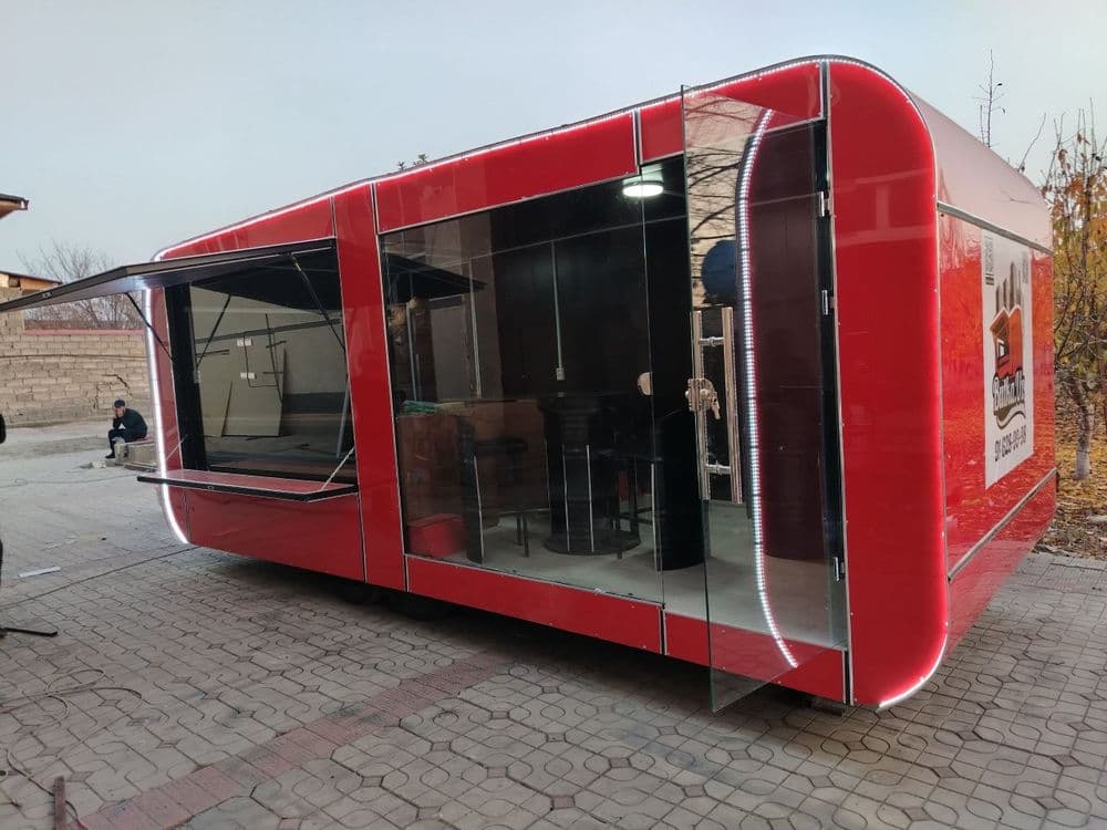 Кучма дукон, Фудтрак, бутка, Truck, Foodtruck, Фургон, Прицеп — 1