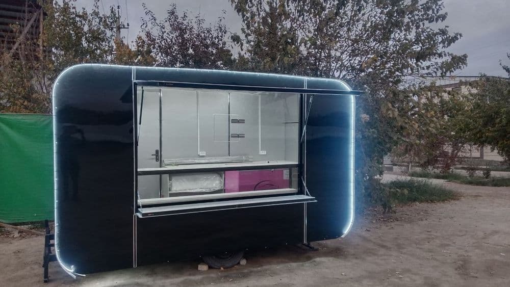 Кучма дукон, Фудтрак, бутка, Truck, Foodtruck, Фургон Прицеп — 4