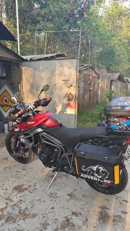 Мотоцикл Triumph tiger 800 xrt — 5