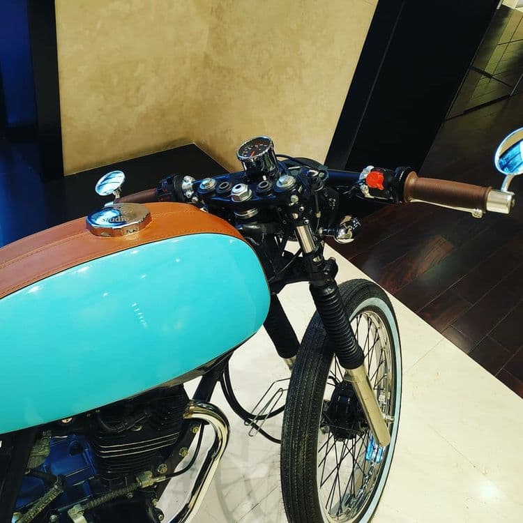 Cafe racer Honda XL125s — 5