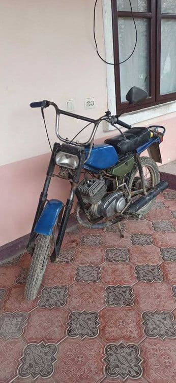 Motosikl zver yigilgan — 2