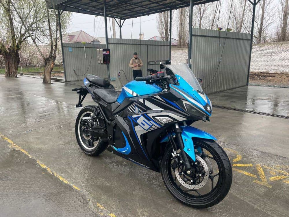 BMW elekt moto, sport электр мототцикл — 4