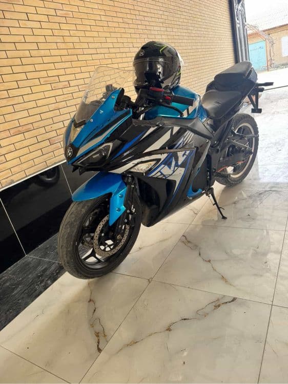 BMW elekt moto, sport электр мототцикл — 6