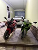 Мотоцикл Honda cbr600rr & Kawasaki zx6r