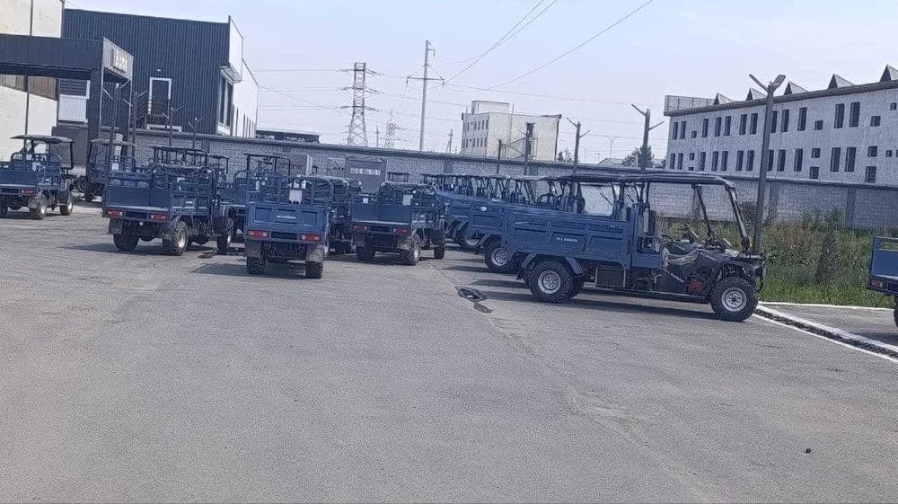 96 dona yangi cargo quad bike O‘zbekistonga olib kelindi — 2