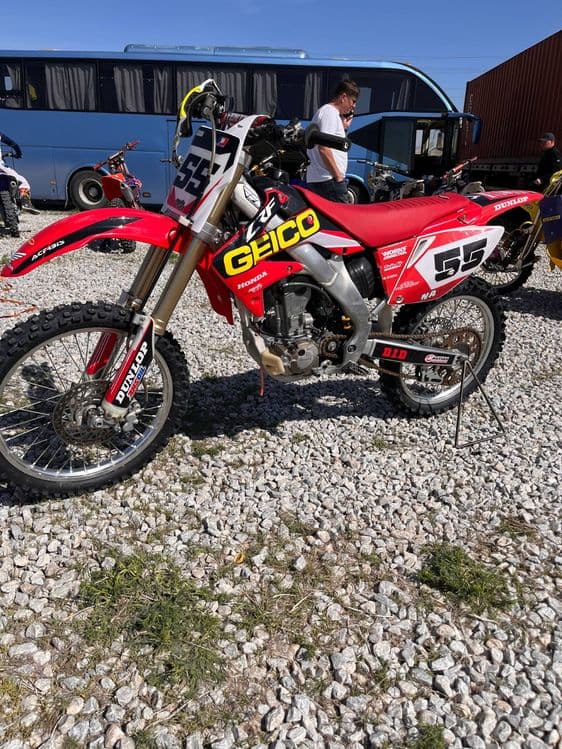Кроссовый мотоцикл Honda crf 250r — 2