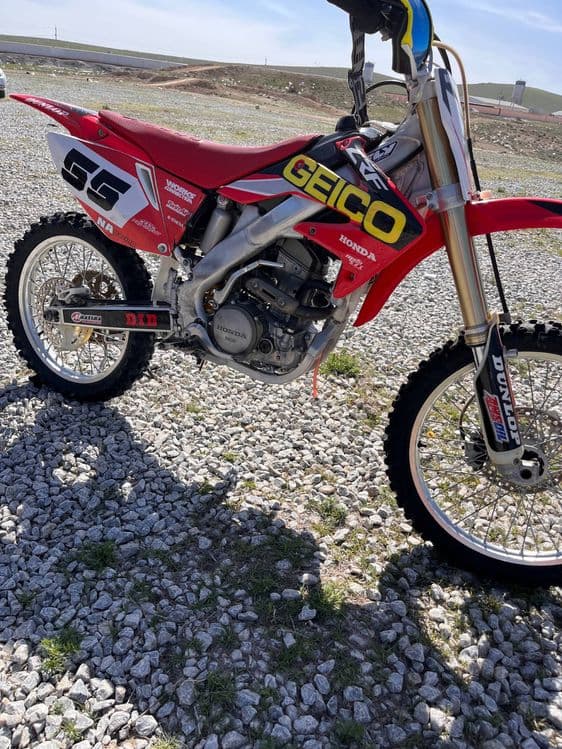 Кроссовый мотоцикл Honda crf 250r — 3