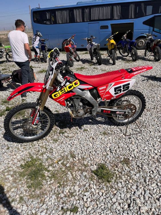 Кроссовый мотоцикл Honda crf 250r — 6