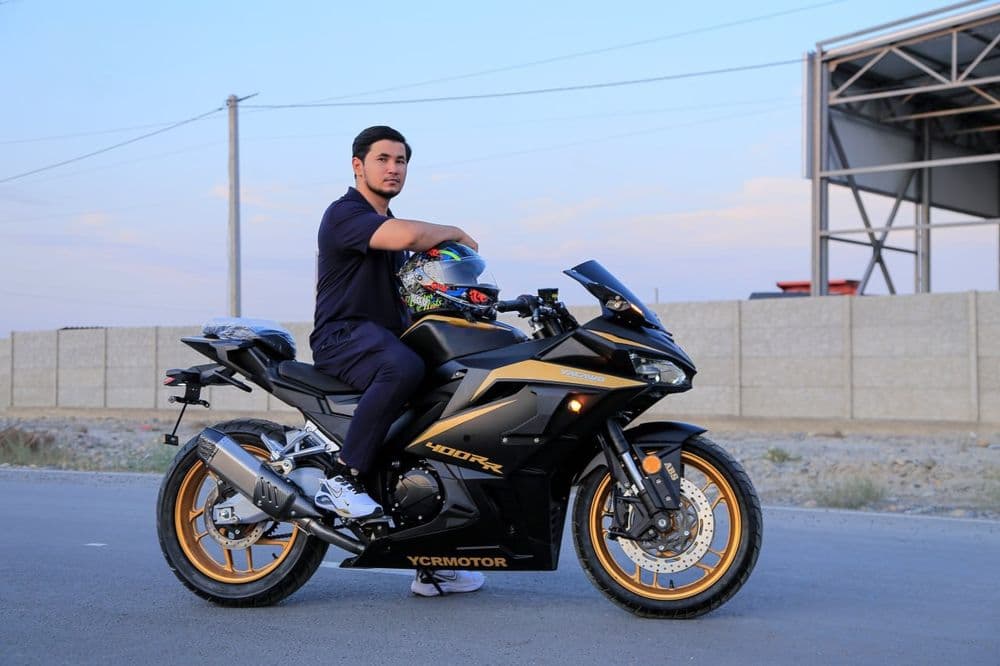 Спортбайк ninja 400сс мотоцикл оптом/дона — 4