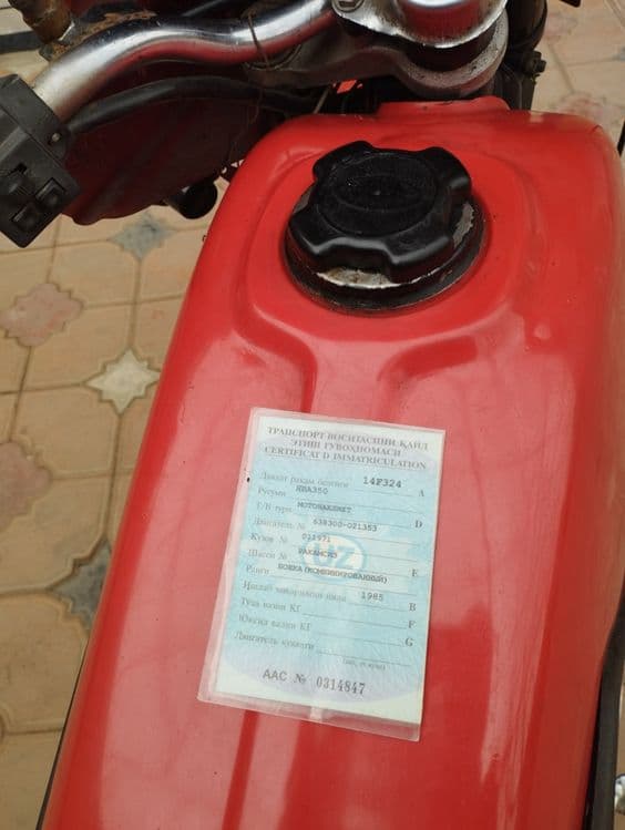 Java matosikil 350 Dakimenti bor — 7