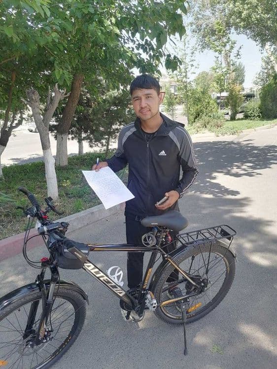 Dastavkaga ElektiroVeloseped bo'lib to'lashga электромопед — 1