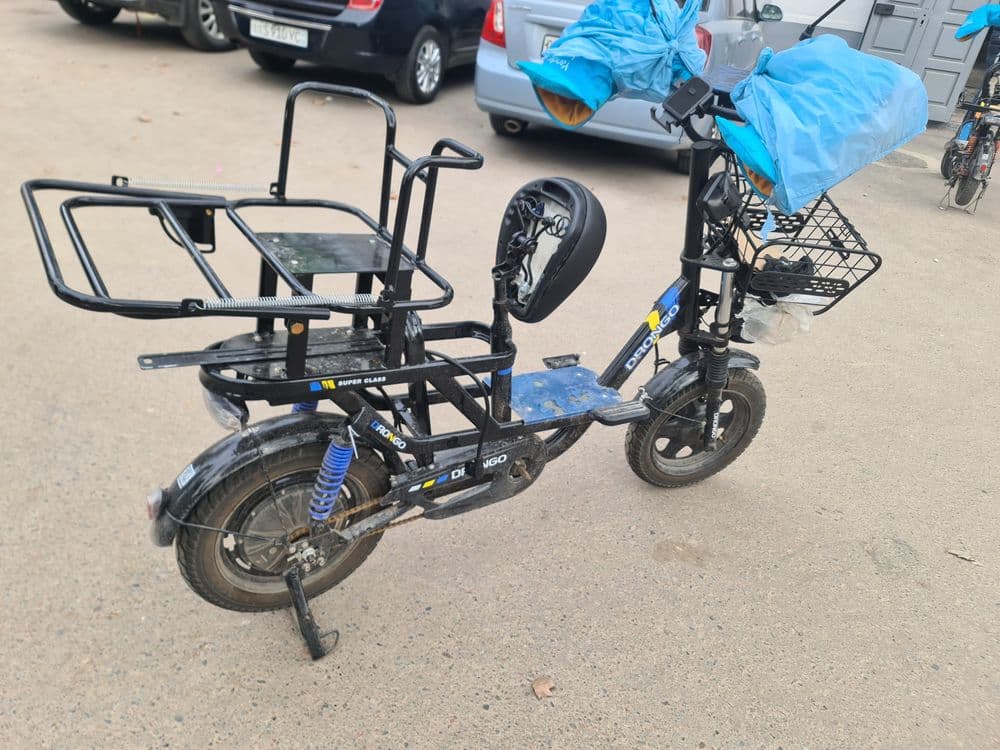 Вело скутер Drongo+ 2 батарея — 4