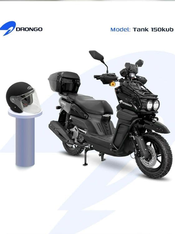 Tiger Drongo Tank benzinli skuter бензинли танк скутер оптим нархда — 4