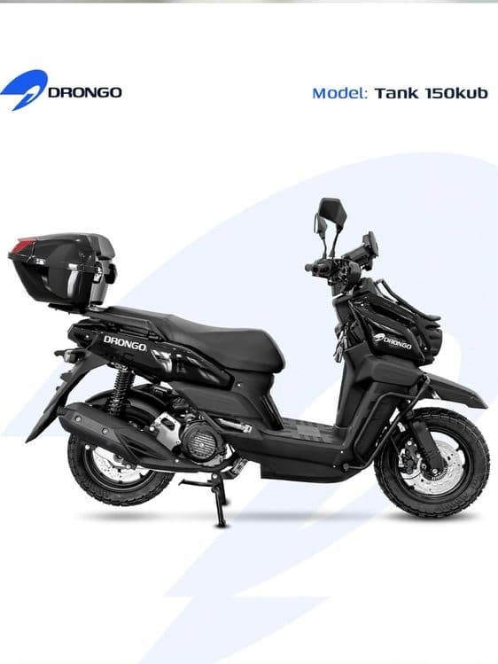 Tiger Drongo Tank benzinli skuter бензинли танк скутер оптим нархда — 5