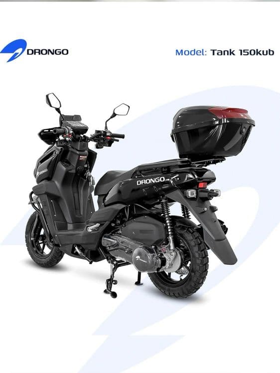 Tiger Drongo Tank benzinli skuter бензинли танк скутер оптим нархда — 6