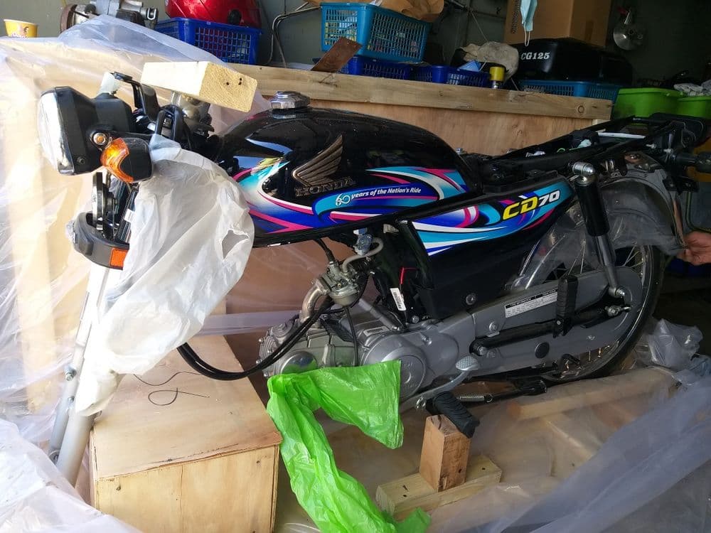 Продаётся мопед HONDA CD-70 НОВЫЙ — 4