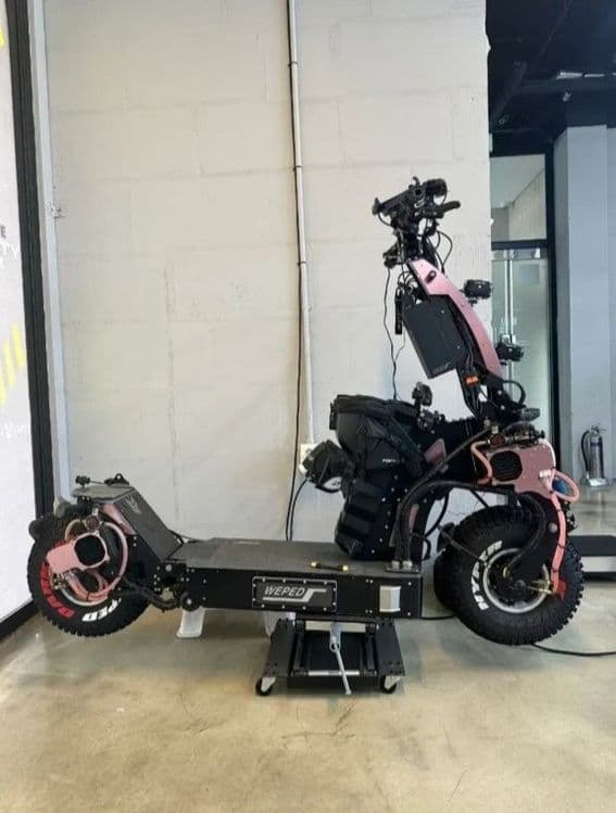 WEPED Dark Knight standing samokatlar qiroli full tuning 72v.90Ah — 2