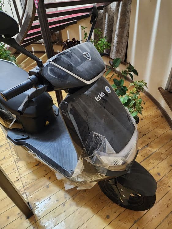 Skuter probeg 138km — 2