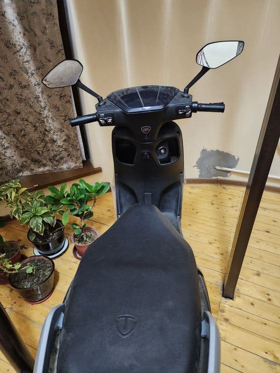 Skuter probeg 138km — 4
