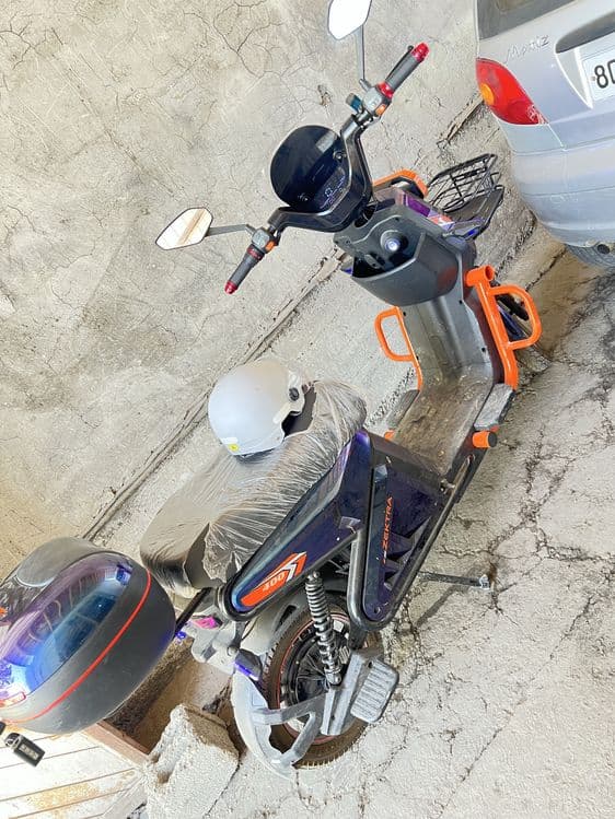 Skuter yangi atigu 100 km yurgan — 3