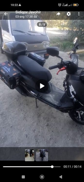 Benzinli skuter avenus yangi 330ta yurigan — 5