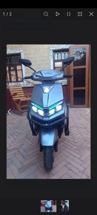 Skuter Buroq holati yangi — 2