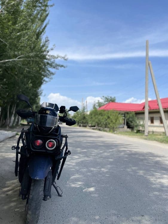Tank skuter holati zor akrapovic glushetil qoʻyilgan — 1