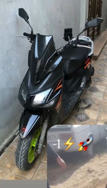 Samurai benzin skuter — 1