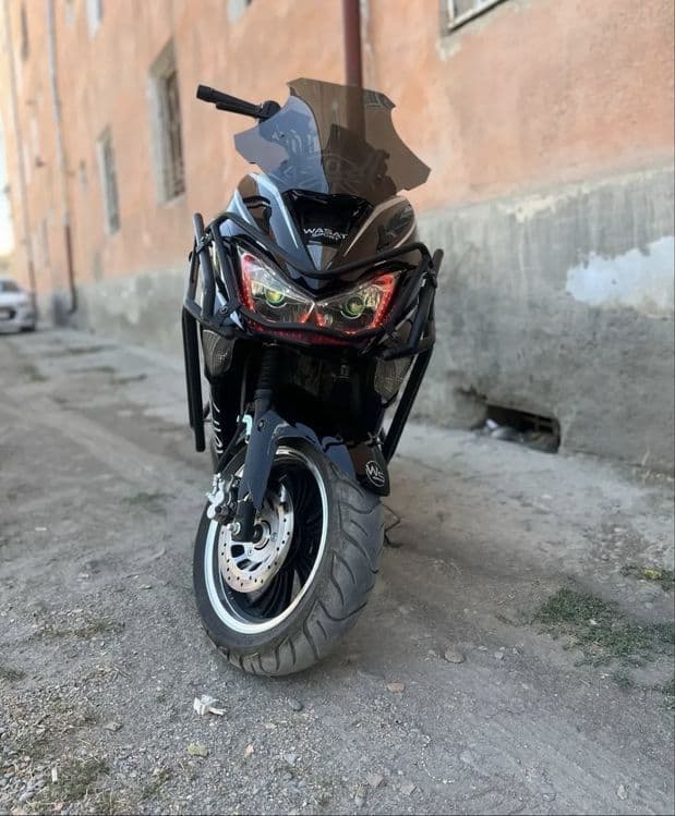 skuter binzinli 150cc orginal yamaxa s150cc — 2