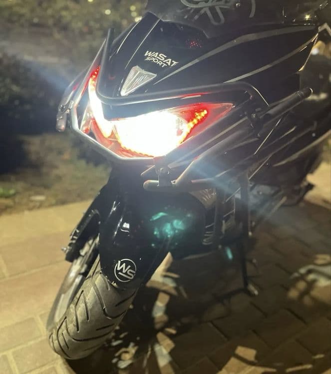 skuter binzinli 150cc orginal yamaxa s150cc — 3