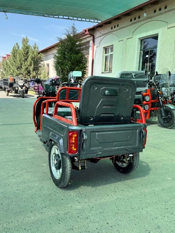 trisikl, skuter, elektro trisikl, moto, stakan — 2