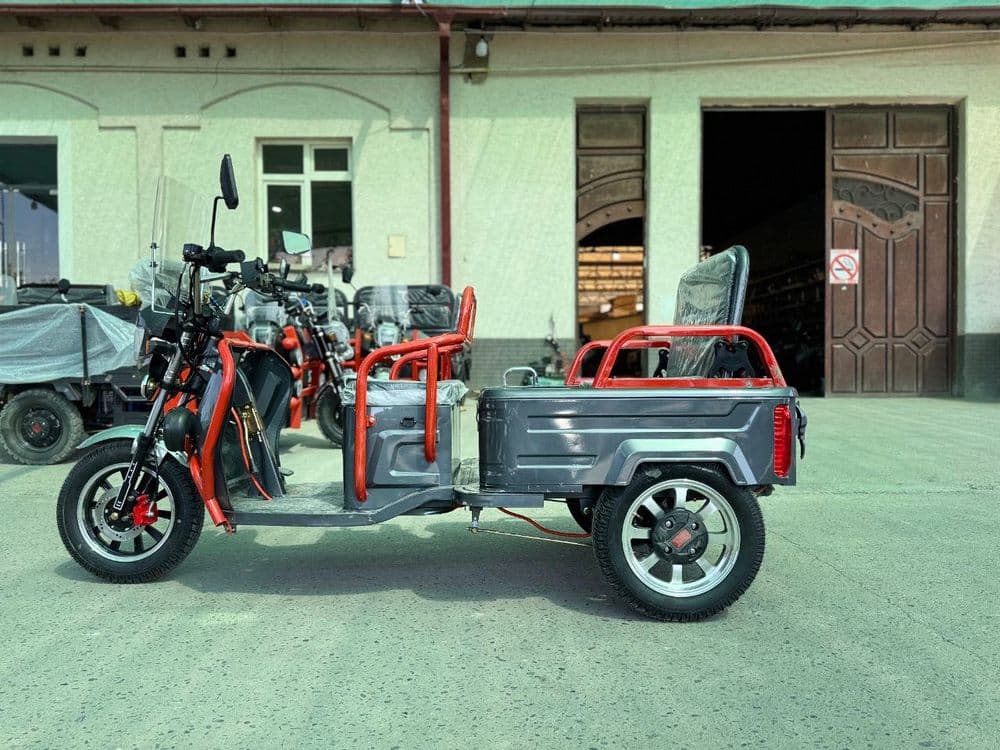 trisikl, skuter, elektro trisikl, moto, stakan — 3