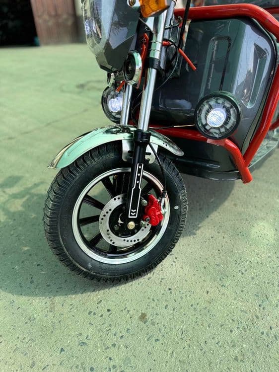 trisikl, skuter, elektro trisikl, moto, stakan — 4