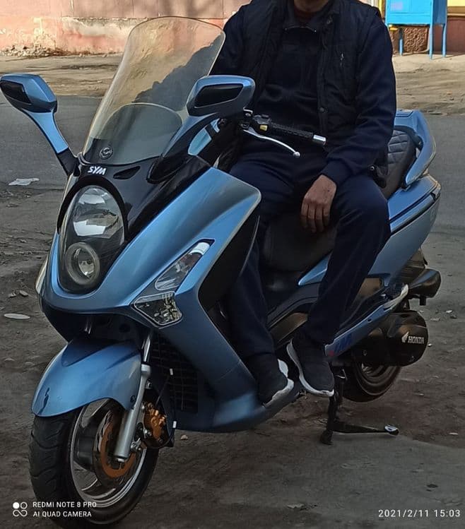 Sym gts 125. Тайвань — 2