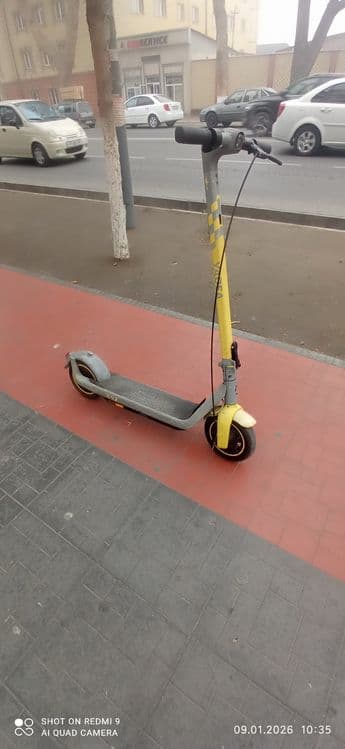 elektro samokat Yadea holati alo darajada