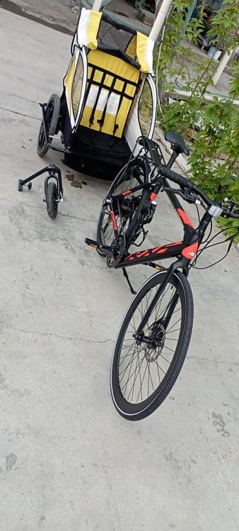 Elektovelosiped tirkama — 2
