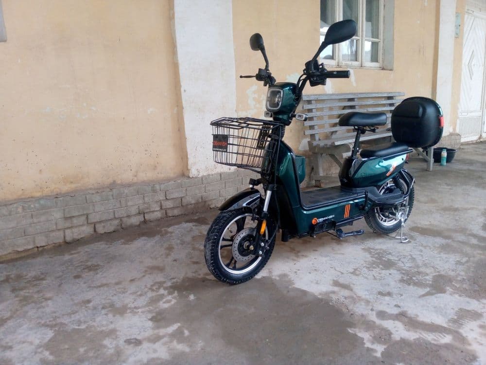 Skuter demanch tezlik 55 bir zaryadda 90km yuridi pulini kelishmiz — 3