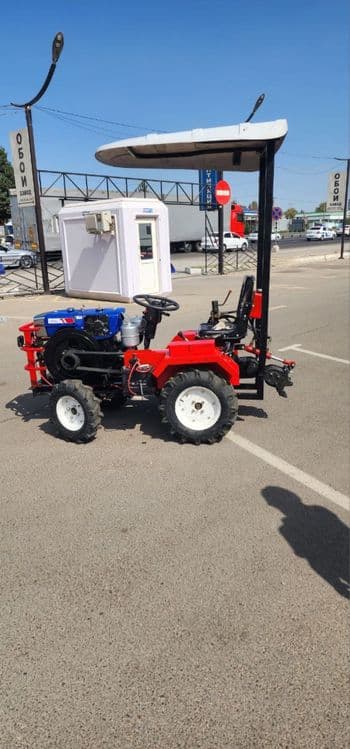Mini traktor (Zubr motoblok asosida yig‘ilgan, yangi) — 4