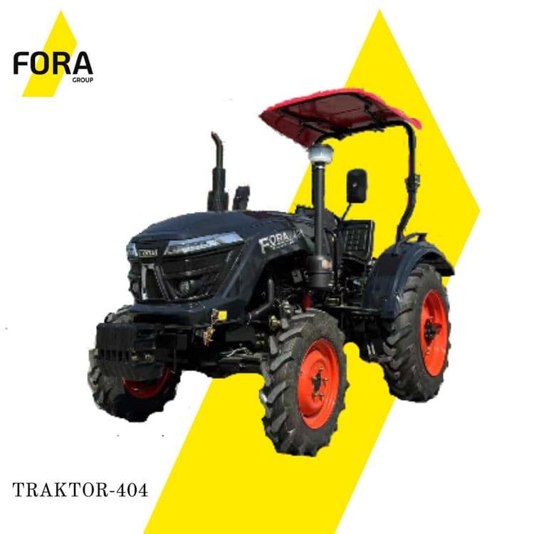 Трактор FORA 404 с козырьком от FORA GROUP скидка 5% — 2