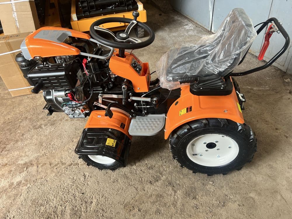 Mini traktor parniklar uchun — 3