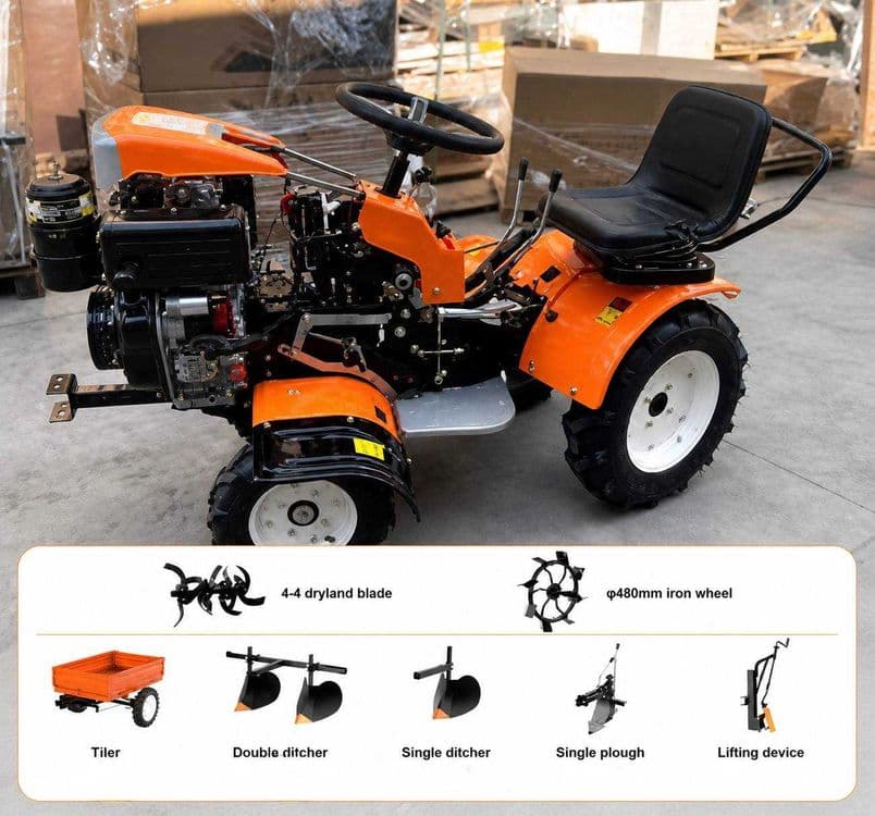 Культиватор / Мини трактор SAAB R001 / Kultivator/ mini trfktor TILLER — 2
