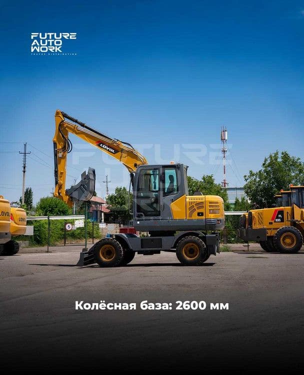 Lovol FP90W 0.3 m³ kovsh bilan jixozlangan yuqori sifatlik ekskavator — 1