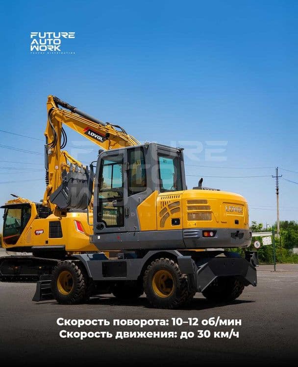 Lovol FP90W 0.3 m³ kovsh bilan jixozlangan yuqori sifatlik ekskavator — 5