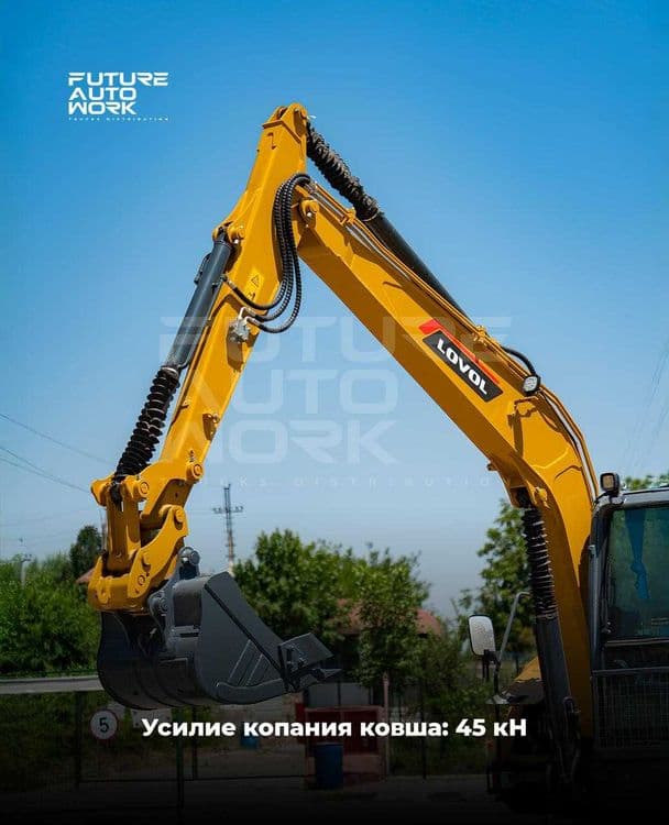 Lovol FP90W 0.3 m³ kovsh bilan jixozlangan yuqori sifatlik ekskavator — 6