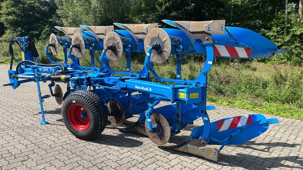 Lemken Vari-Opal 8 омоч, плуг Claas, Case, John Deere, Belarus tortadi — 8
