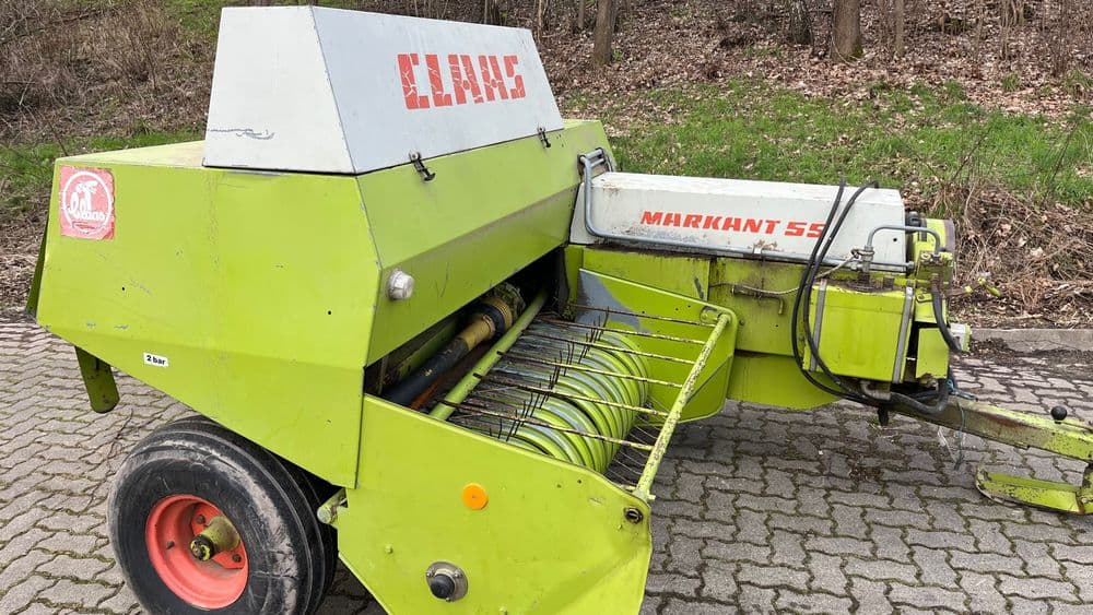 Claas Markant 55 Prespodborchik. Case, John Deere, Belarus tortadi — 1